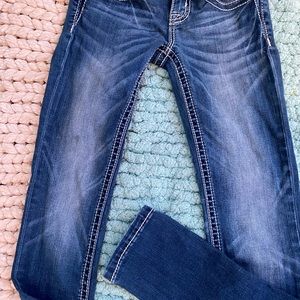 GIRLS size 8 Miss Me skinny jeans